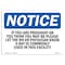Signmission OSHA Sign, If You Are Pregnant Or Think You May Be, 10in X 7in, 7" W, 10" L, Lndscp, D-710-L-13613 OS-NS-D-710-L-13613 - alternate 1